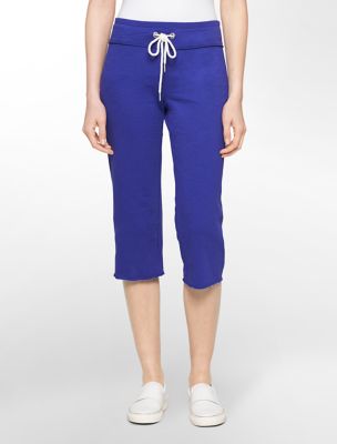 calvin klein womens performance cropped lounge pants eBay