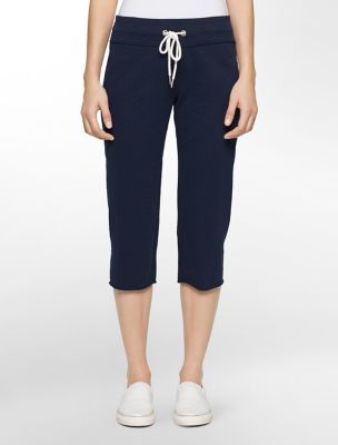 calvin klein womens performance cropped lounge pants eBay