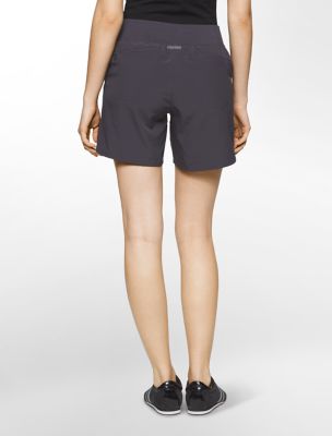 calvin klein womens performance pleatfront cycle shorts eBay