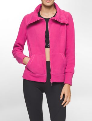 calvin klein womens performance kangaroo fleece jacket eBay