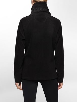 Calvin Klein Womens Performance Zip Front Fleece Jacket eBay