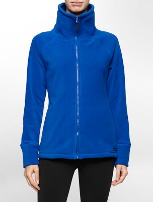 calvin klein womens performance zip front fleece jacket eBay
