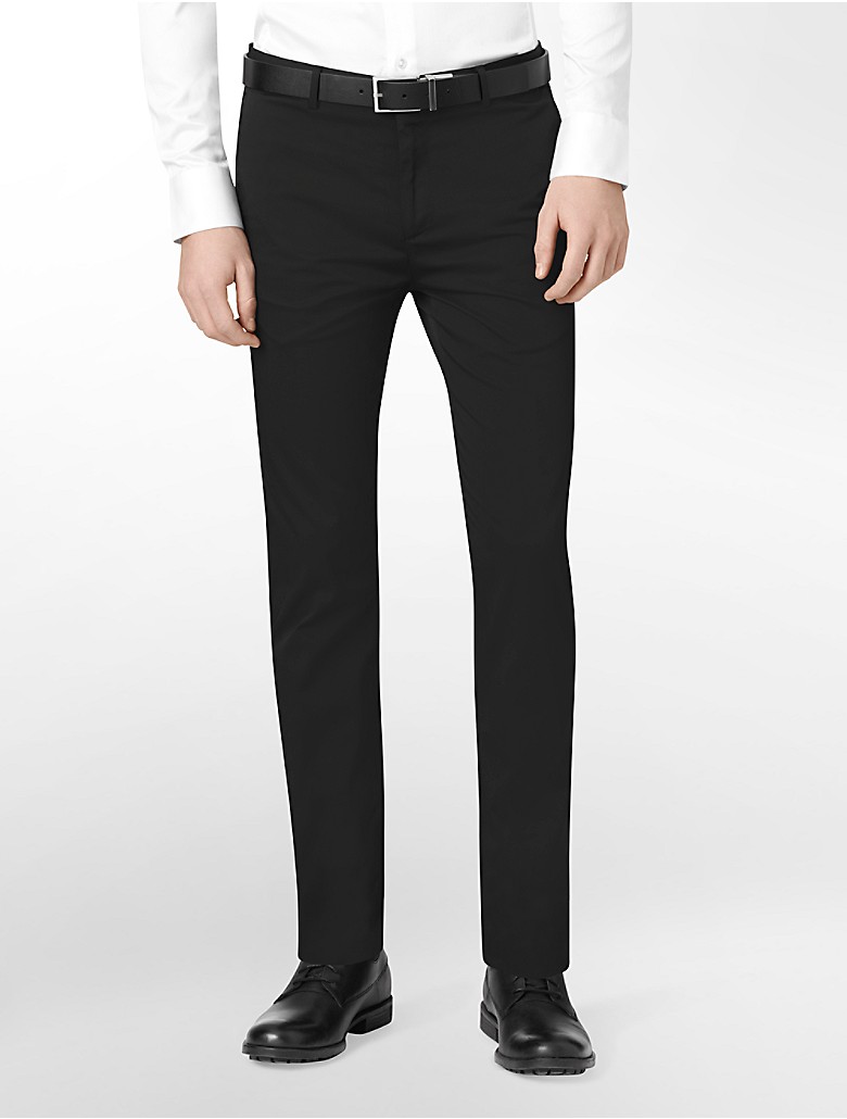 calvin klein mens ultra slim fit stretch dress pants | eBay