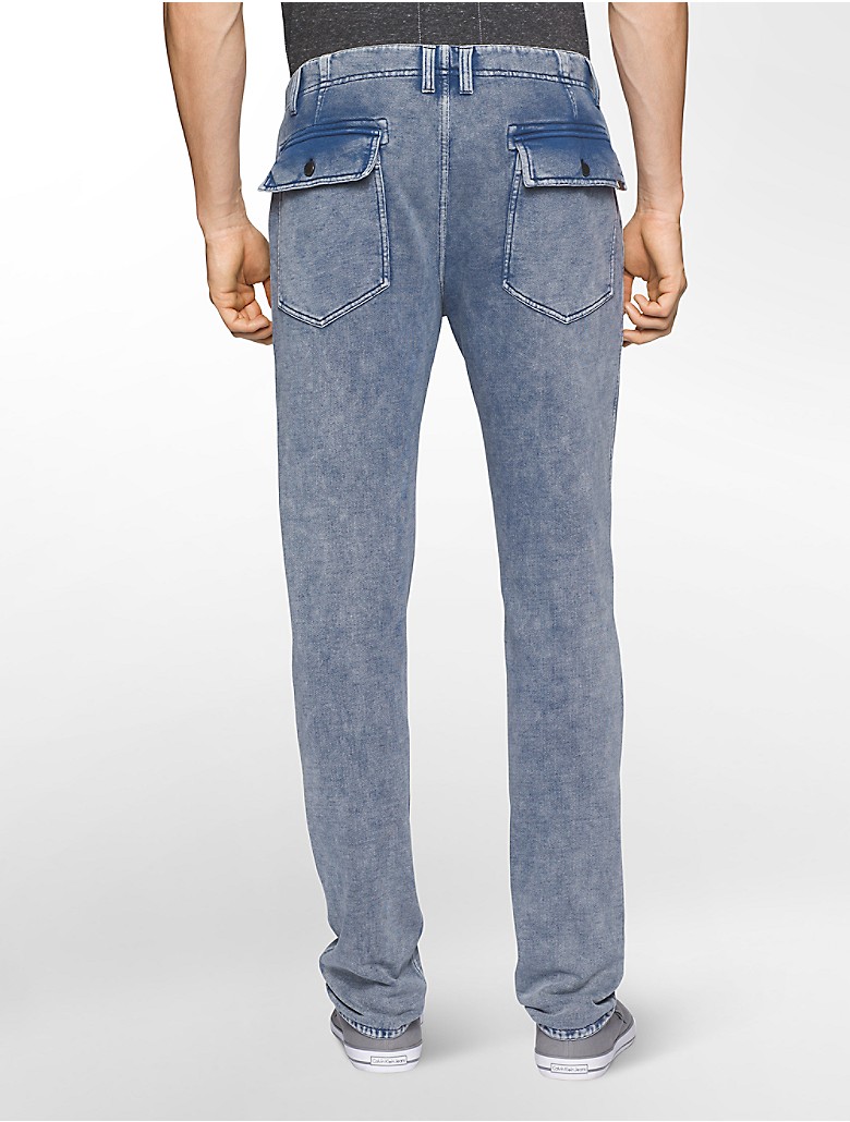 calvin klein mens french terry jogger pants