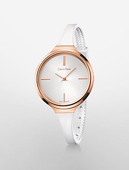 lively rose gold watch $340.00