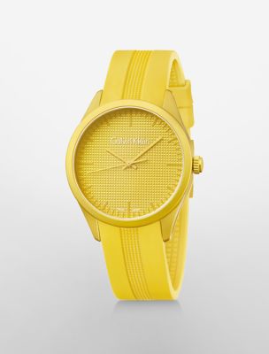 yellow color performance watch $215.00