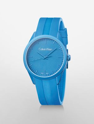 blue color performance watch $215.00