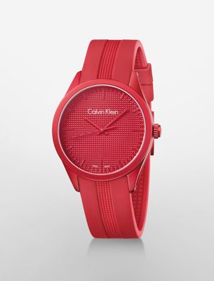 red color performance watch $215.00