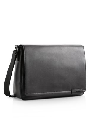 calvin klein mens bradon messenger bag eBay