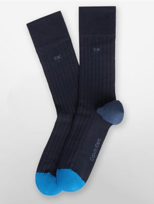 calvin klein mens colorblock cotton blend rib knit socks underwear eBay
