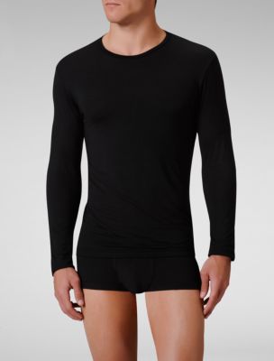 calvin klein mens micro modal longsleeve crew underwear eBay