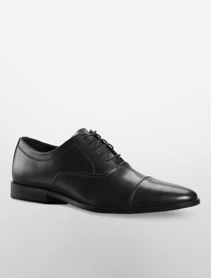 calvin klein mens nino cap toe oxford shoe