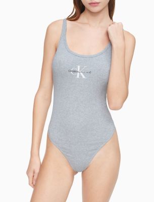 calvin klein logo bodysuit