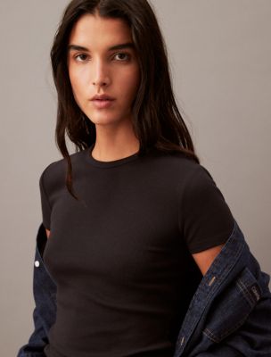 Contour Rib Slim Fit T-Shirt | Calvin Klein® USA