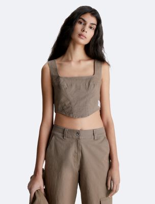 Cropped Corset Top