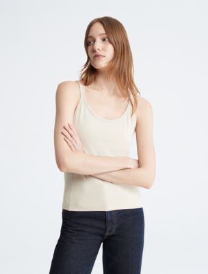 Smooth Stretch Cotton Tank Top