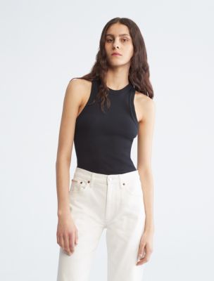 Calvin klein ribbed clearance tank