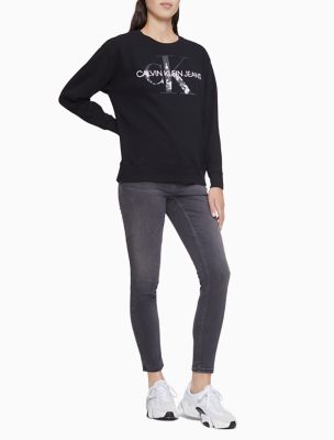 monogram logo sweatshirt