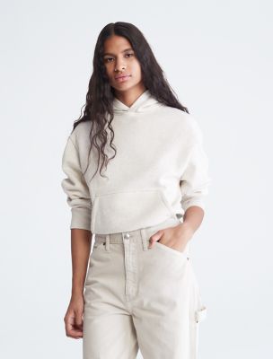 Calvin Klein Women's White Sweatshirts & Hoodies