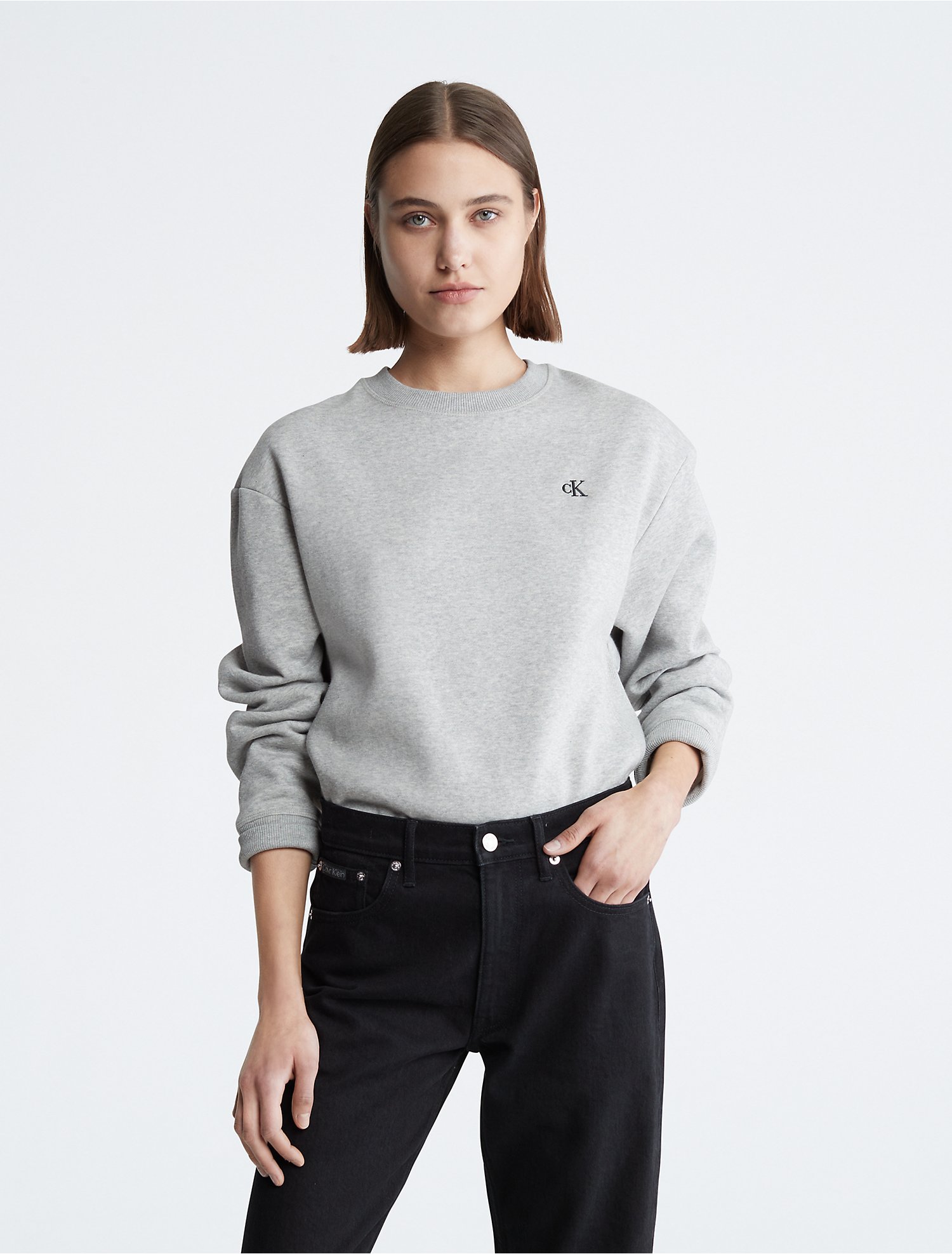 Archive Logo Fleece Sweatshirt | Calvin Klein