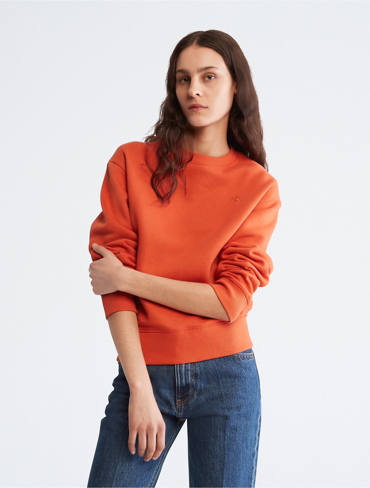 Archive Logo Fleece Sweatshirt | Calvin Klein