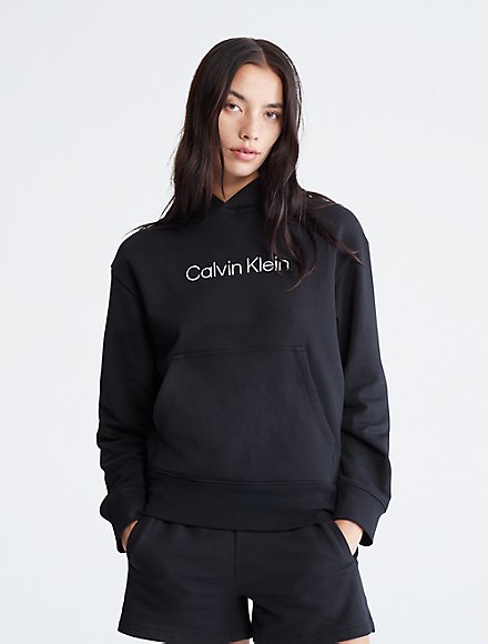 Udøve sport rester pludselig Relaxed Fit Standard Logo Hoodie | Calvin Klein