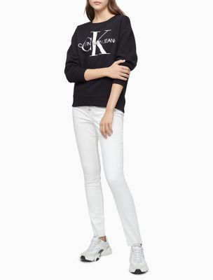 womens grey calvin klein jumper