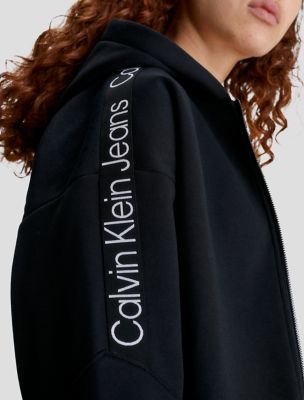 Logo Tape Comfort Hoodie by Calvin Klein Online