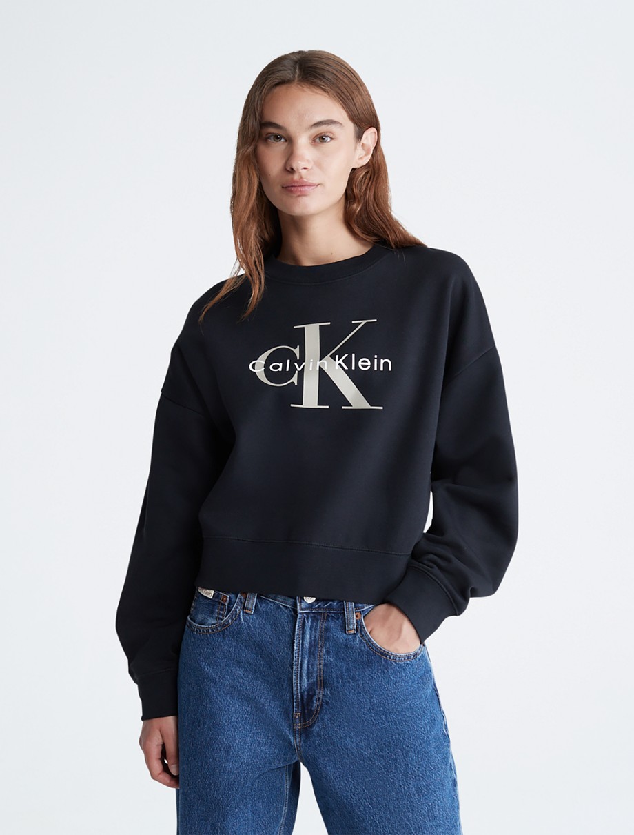 Monogram Logo Crewneck Sweatshirt