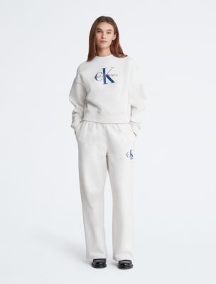 Calvin Klein Pride Gender Inclusive Blur Monogram Logo Crewneck