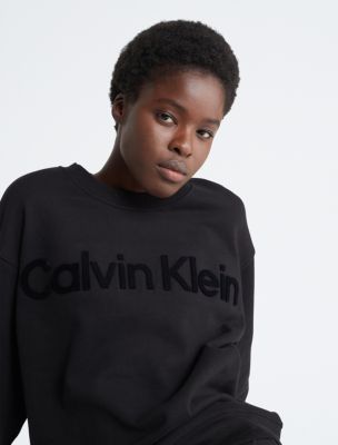 Velvet Crewneck Sweatshirt