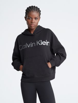 Metallic Logo Hoodie | Calvin Klein® USA