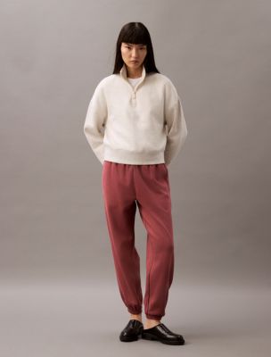Archive Logo Fleece Quarter Zip Sweatshirt | Calvin Klein