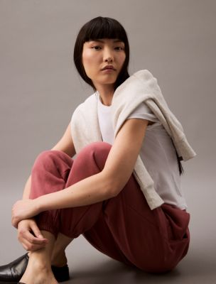Archive Logo Fleece Quarter Zip Sweatshirt | Calvin Klein