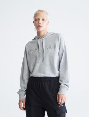 Oversized Embossed Logo Hoodie | Calvin Klein