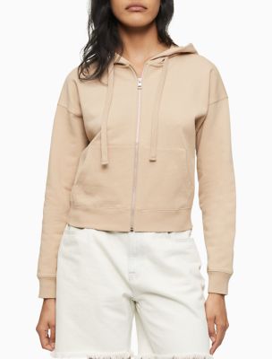 calvin klein women's zip hoodie