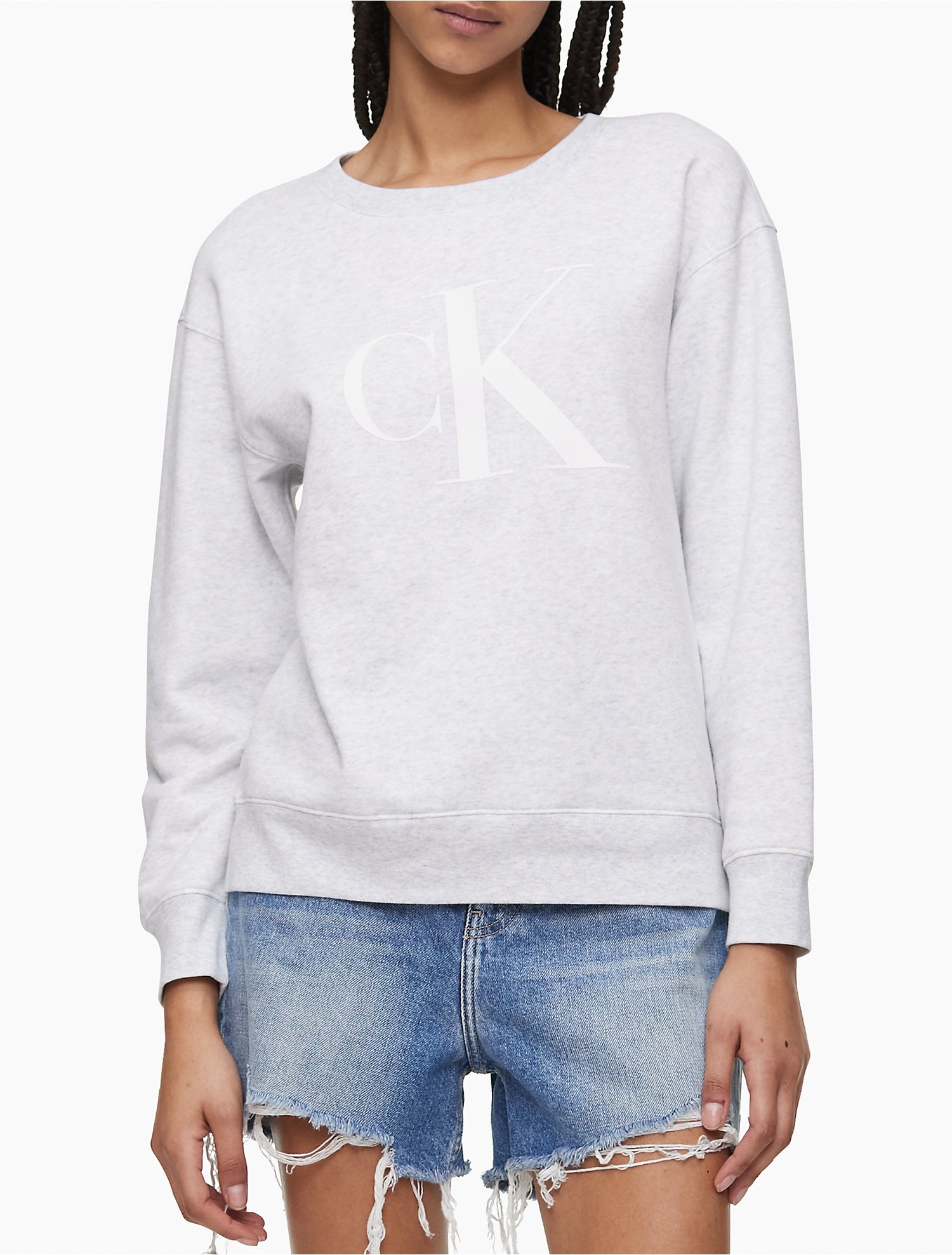 Monogram Logo Crewneck Sweatshirt | Calvin Klein® USA