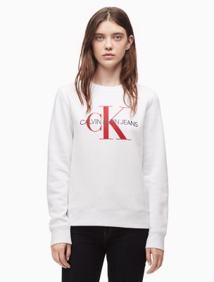 calvin klein jeans monogram sweatshirt