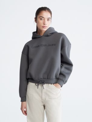 Calvin klein jeans Gradient Monogram Hoodie Black