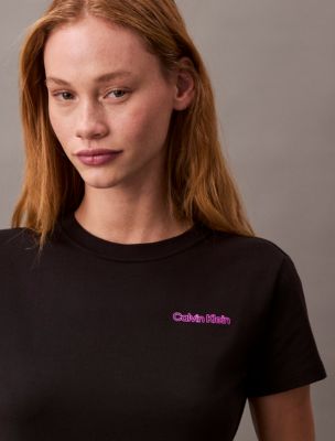 Thumbnail of Foil Logo Graphic Slim T-Shirt, Black Beauty