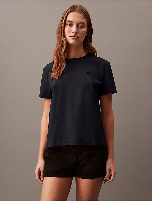 T-shirt Calvin Klein Black size M International in Cotton - 10151470