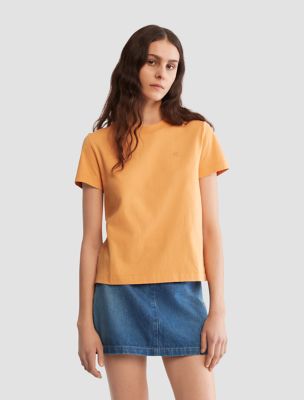 Relaxed-Fit T-Shirt Yellow Cotton Jersey