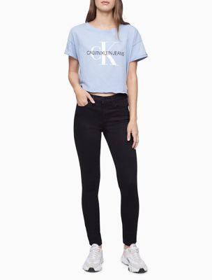 calvin klein monogram logo t shirt