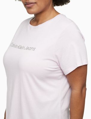 Plus Size Foiled Logo T-Shirt