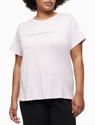 Plus Size Foiled Logo T-Shirt