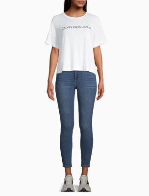 Image of Abstract Graphic Crewneck T-Shirt