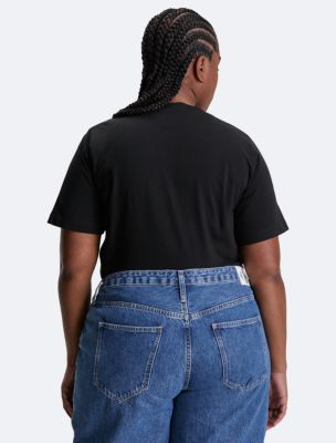 Plus Size Monogram Logo Slim Fit T-Shirt | Calvin Klein® USA