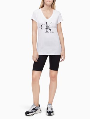 Image of City Monogram Logo V-Neck T-Shirt