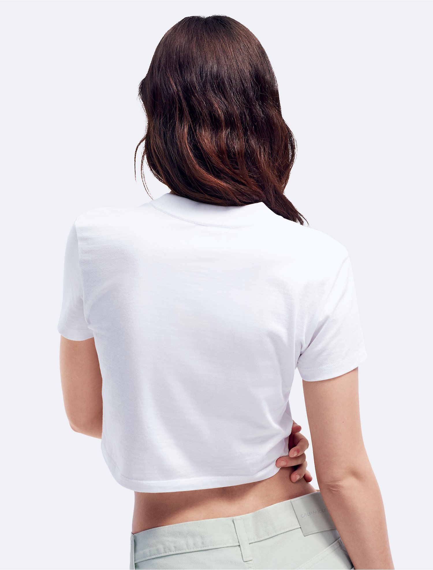 ≪SALE＆送料無料≫ Stretch Jennie for Cotton Calvin Klein T-Shirt