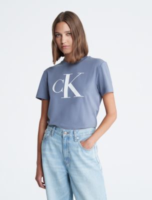 Blue | Shop Women\'s Klein Calvin Tops 
